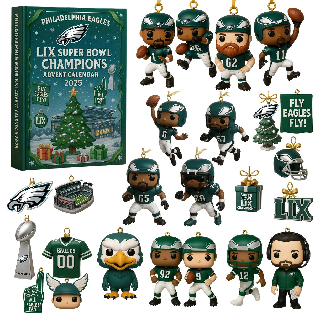 Eagles LIX Super Bowl Champions Advent Calendar 2025