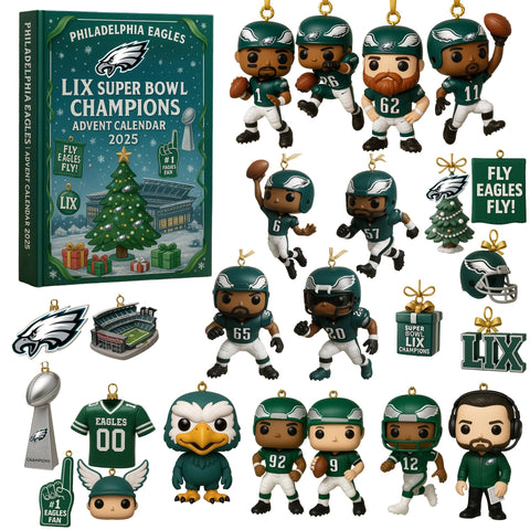 Eagles LIX Super Bowl Champions Advent Calendar 2025