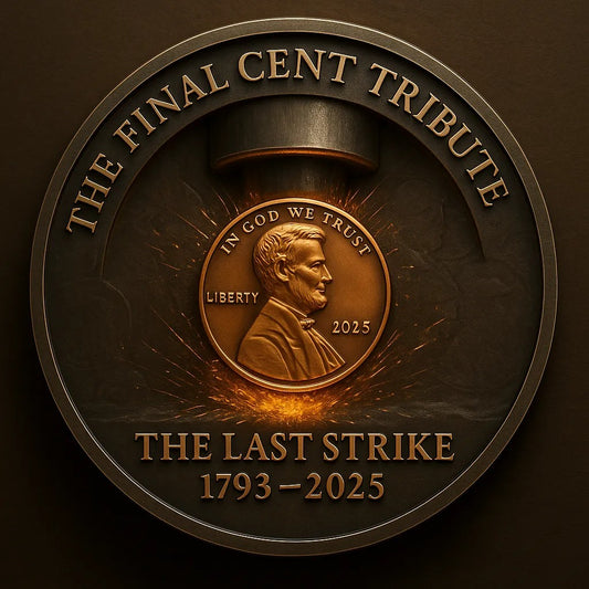 Final Cent Tribute Challenge Coin -Farewell to the Penny 1793-2025
