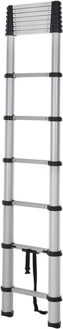 20313T1ASE SmartClose Telescoping Aluminum Ladder with Pinch-Free, Soft-Close Locking Mechanism (300-Pound Capacity, 12.5 ft. ladder with 16 ft. Max Reach) 16 Foot