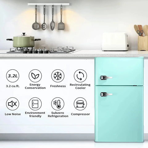 Compact Refrigerator with Freezer F6893