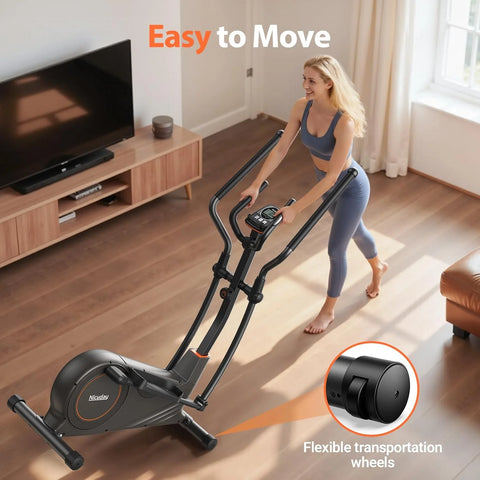 Niceday Elliptical Machine, 15.5锟斤拷20IN Stride, 16 Levels, 500LB Capacity