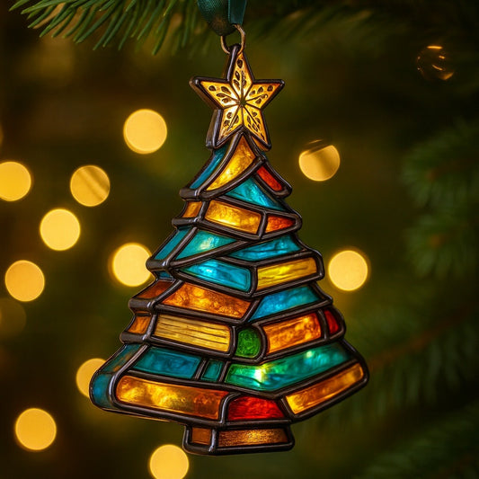 Book Lover’s Christmas Ornament