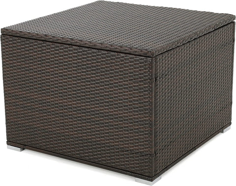 Samoa Multibrown Wicker Storage Box