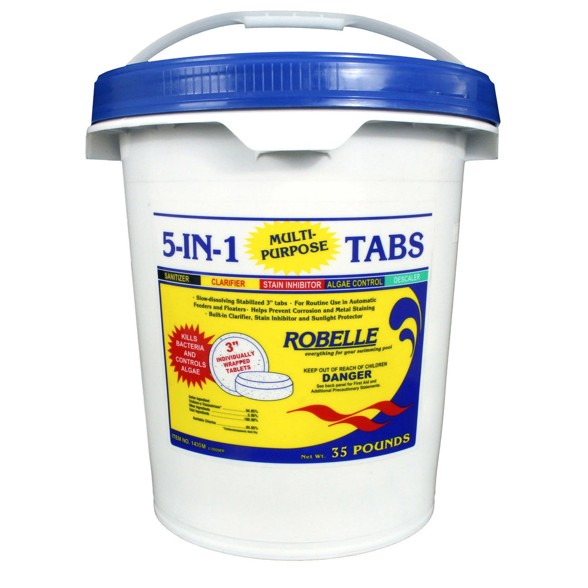 Robelle 5-in-1 Chlorine Tabs �� 35 Lbs