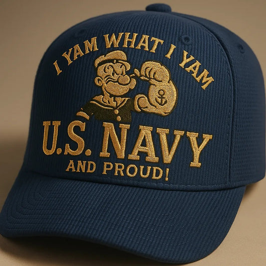 U.S. Navy Pride Hat – I Yam What I Yam