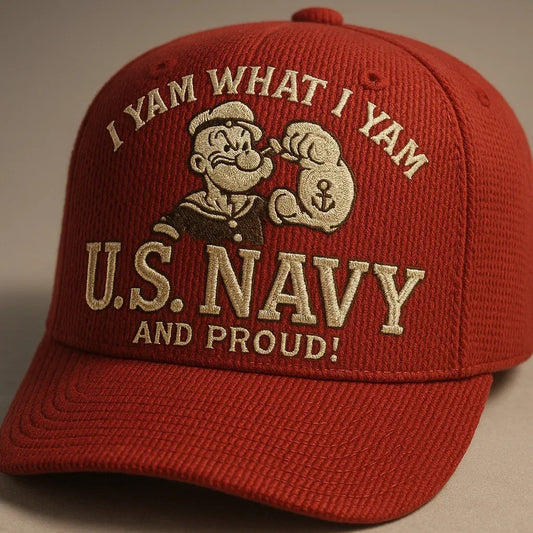U.S. Navy Pride Hat – I Yam What I Yam