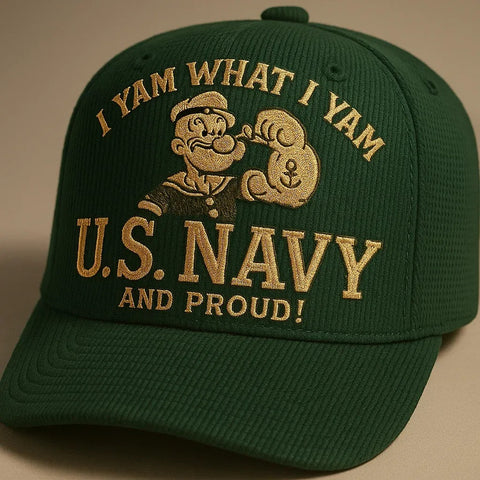 U.S. Navy Pride Hat – I Yam What I Yam