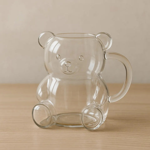 Bear Hug Glass Mug