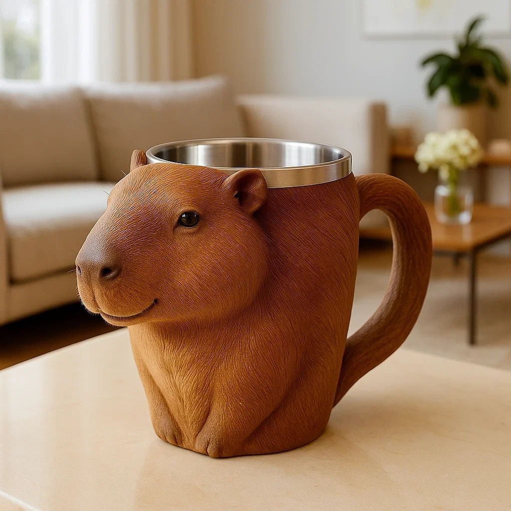 Capybara Stainless Steel Mug