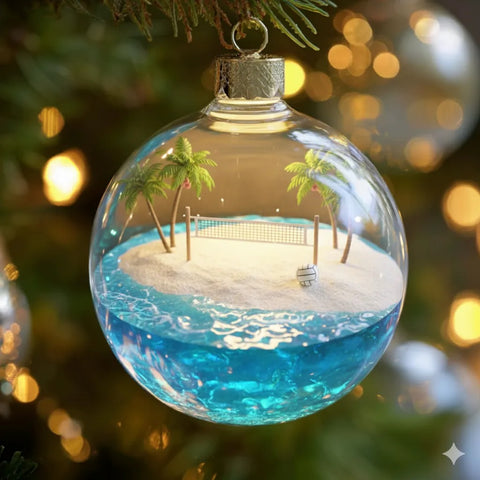 Sports Globe Christmas Ornaments