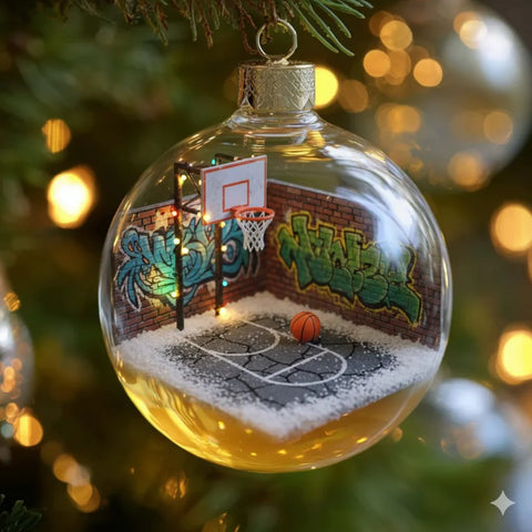 Sports Globe Christmas Ornaments