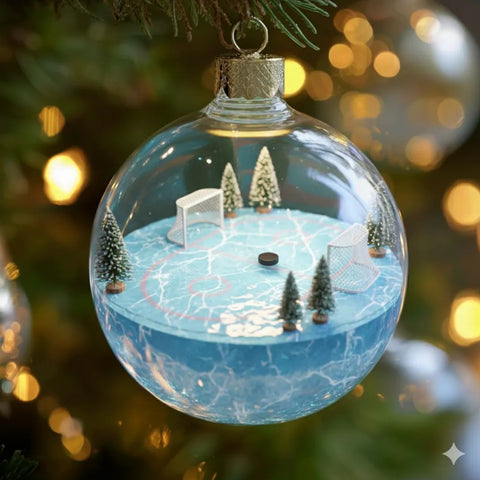 Sports Globe Christmas Ornaments