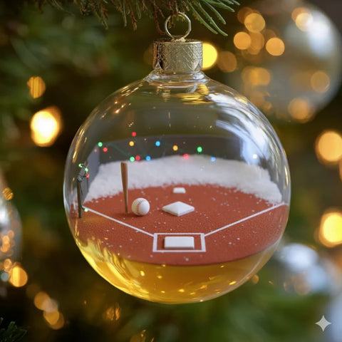 Sports Globe Christmas Ornaments