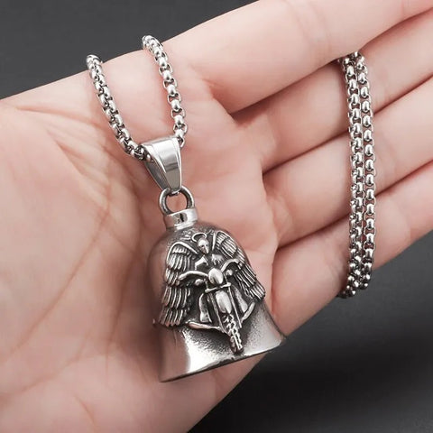 Motorcycle Guardian Bell Necklace