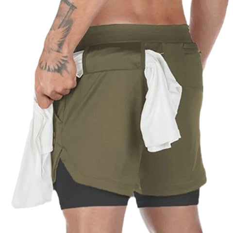 Summer Breathable 2-in-1 Sports Pants