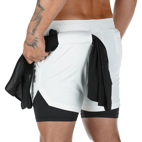Summer Breathable 2-in-1 Sports Pants