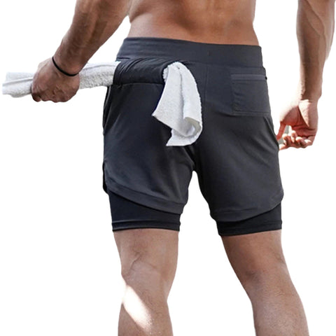 Summer Breathable 2-in-1 Sports Pants