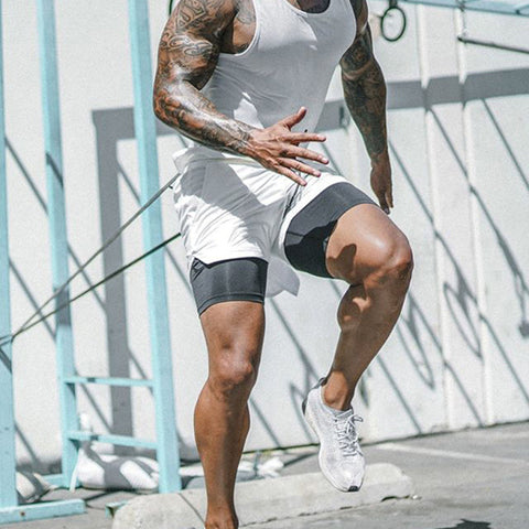 Summer Breathable 2-in-1 Sports Pants