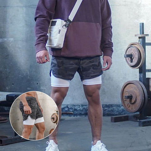 Summer Breathable 2-in-1 Sports Pants