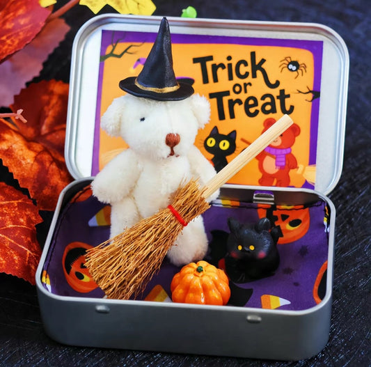 Halloween Teddy Gift Box