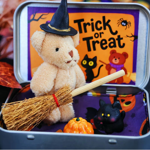 Halloween Teddy Gift Box