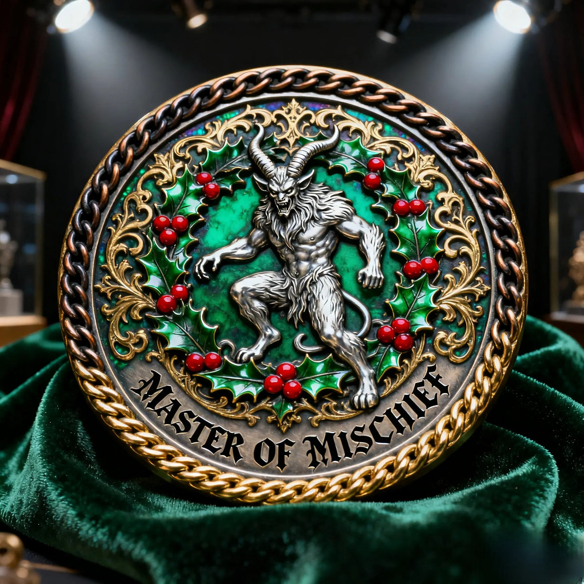 Krampus's Reckoning Challenge Coin