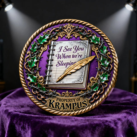 Krampus's Reckoning Challenge Coin