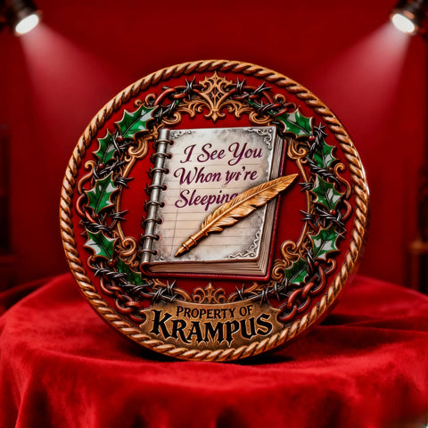 Krampus's Reckoning Challenge Coin