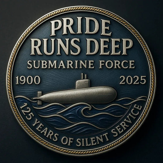“U.S. Submarine Force 125th Anniversary” Commemorative Coin