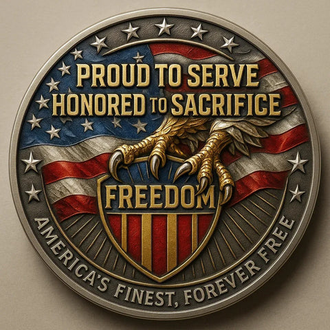 "Veteran’s Honor" Military Commemorative Coin