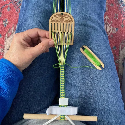 Rigid Heddle Backstrap Loom Kit for Bandweaving