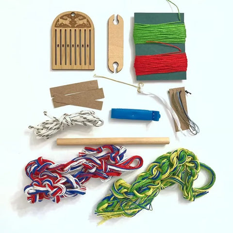 Rigid Heddle Backstrap Loom Kit for Bandweaving