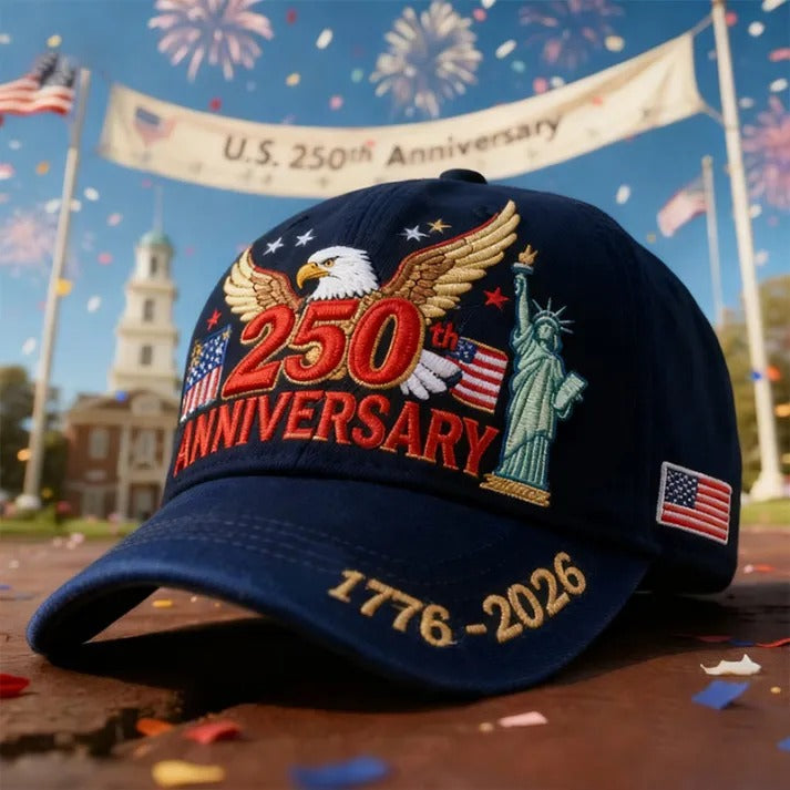 Eagle & Liberty – United States 250th Anniversary Hat