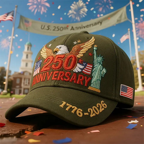Eagle & Liberty – United States 250th Anniversary Hat