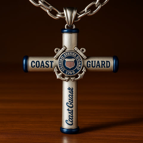 US Military Cross Necklace