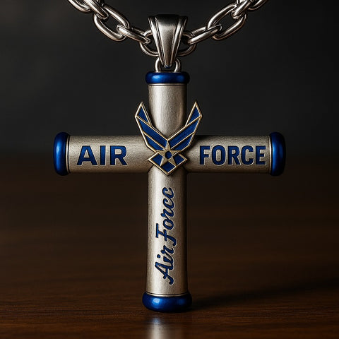 US Military Cross Necklace