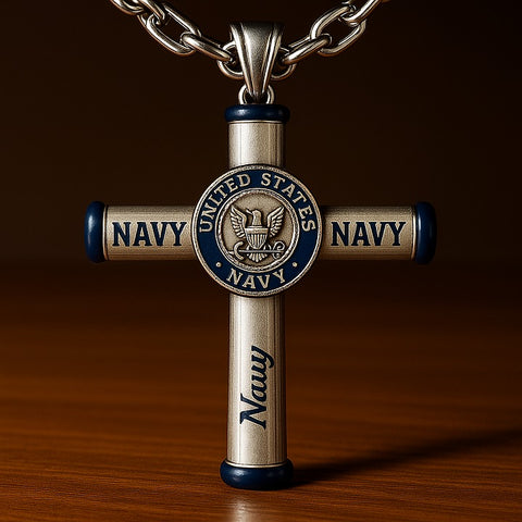 US Military Cross Necklace