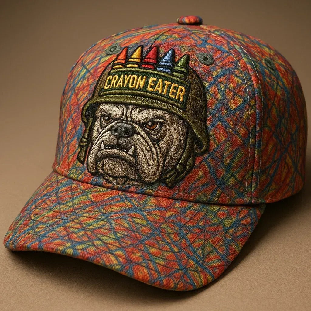 Crayon Eater Bulldog Cap
