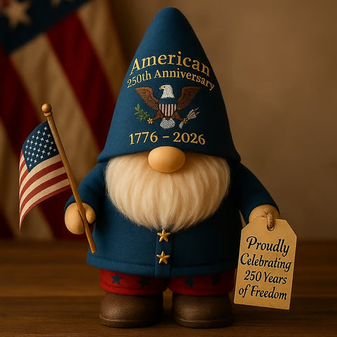 American 250th Anniversary Gnome – 1776-2026