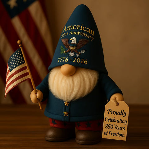 American 250th Anniversary Gnome – 1776-2026