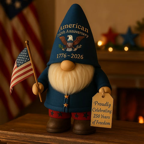 American 250th Anniversary Gnome – 1776-2026