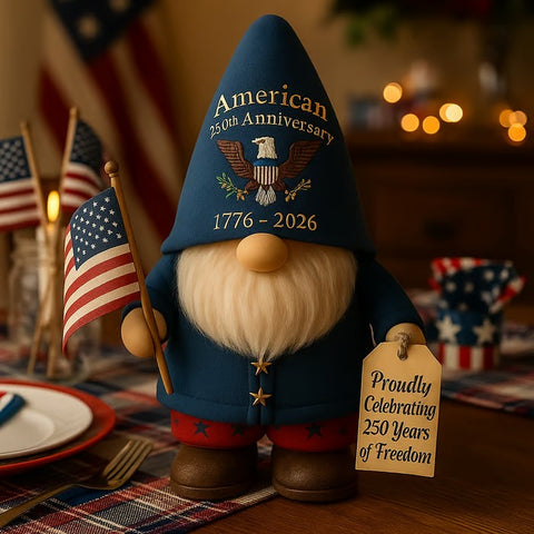 American 250th Anniversary Gnome – 1776-2026