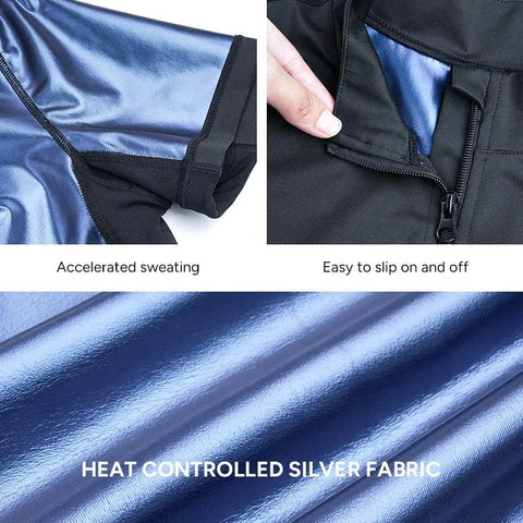 Fitness sauna suit