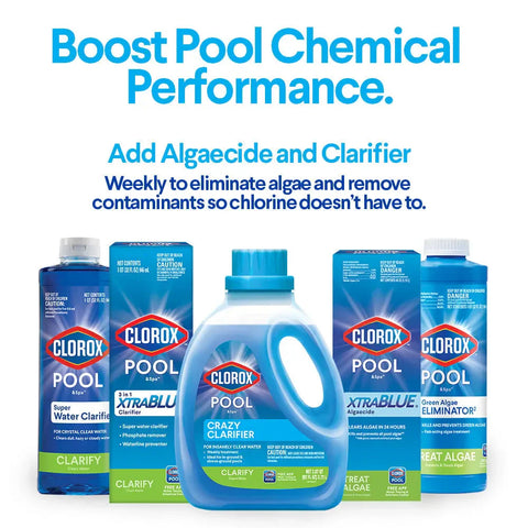 Clorox Pool&Spa XtraBlue 3�测�� Chlorinating Tablets for Swimming Pools, 25lb