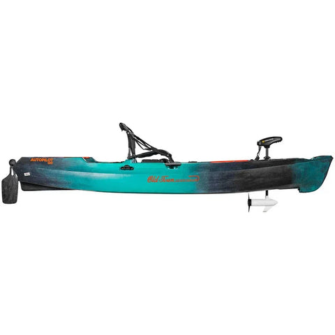 Old Town Sportsman AutoPilot 120 Motorized Fishing Kayak with Minn Kota Trolling Motor �� 12-ft