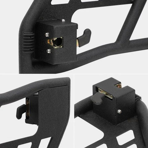 Off Road Safari Tubular Doors Compatible with 2018-2023 Wrangler JL 4 Door �� Set of 4 Fat Tube Half Doors for Adventure