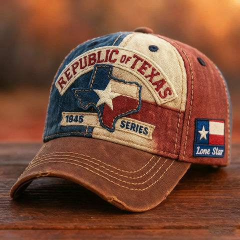 "Lone Star Legacy" Texas Republic Cap
