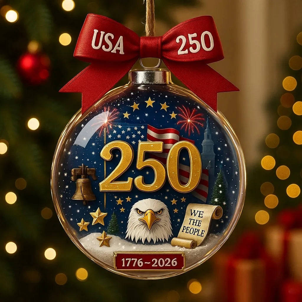 250 Years of Liberty Commemorative Ornament