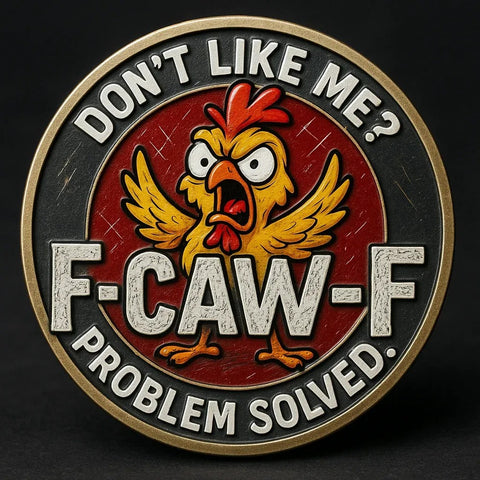 “No Clucks Given” Commemorative Coin